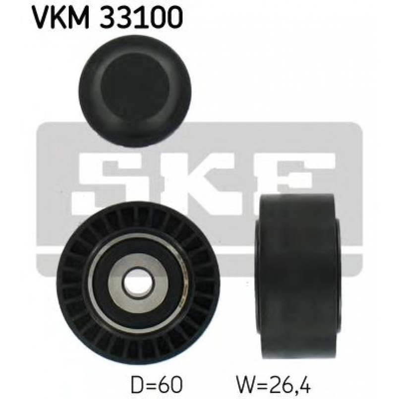 VKM 33100 SKF Обводний ролик